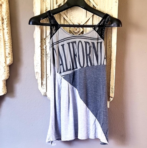 Scrapbook Tops - Scrapbook California Lace Tanktop